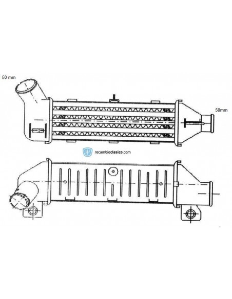 Comprar Intercooler Volkswagen Polo 96-01 / Caddy 96 online