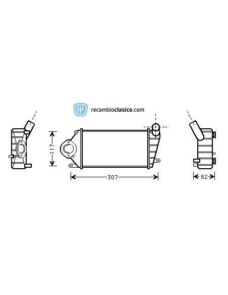Comprar Intercooler VW Polo 1.4 TDI 99 online