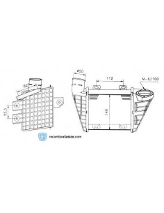Comprar Intercooler VW Golf III(1.9TDi)//VW Vento 1.9 TDi 93-