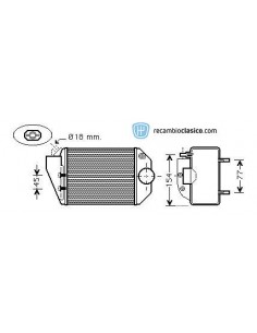 Comprar Intercooler VW Passat 2.5TDi 98-03 (Esq) online