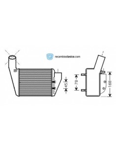 Comprar Intercooler VW Passat 2.5TDi 98-03 online