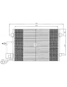 Comprar Condensador aire acondicionado VW Passat TDI 110 CV 97-