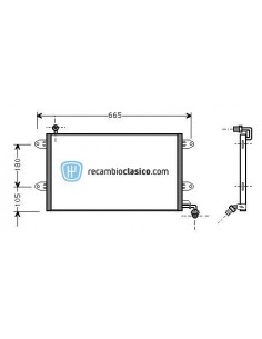 Comprar Condensador aire acondicionado VW Golf III / Vento 94-