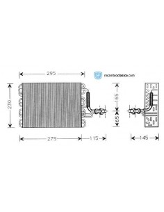 Comprar Evaporador aire acondicionado VW Golf III online