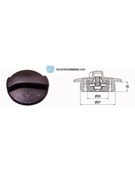 Comprar Tapón de radiador Golf III 1.4 bar online