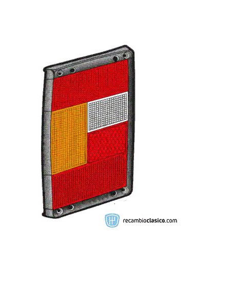 Comprar Tulipa trasera izquierda RANGE ROVER con borde negro