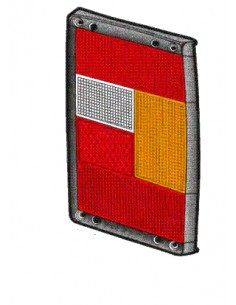 Comprar Tulipa trasera derecha range rover con borde negro