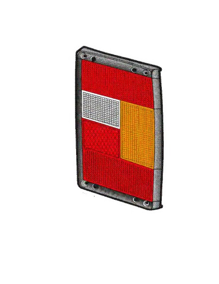 Comprar Tulipa trasera derecha range rover con borde negro