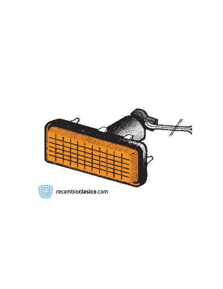 Comprar Piloto intermitente aleta en color ámbar LANCIA DELTA