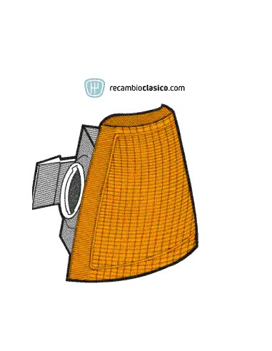Comprar Piloto intermitente delantero color ámbar lado derecho