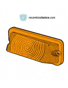 Comprar Tulipa intermitente delantero en color ámbar lado