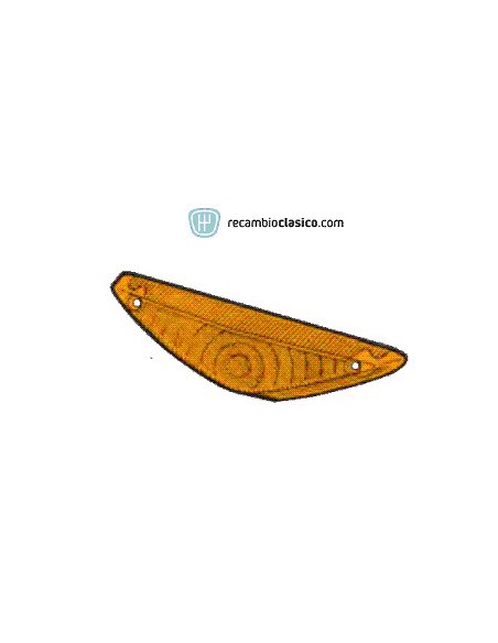 Comprar Tulipa intermitente aleta en color ámbar LANCIA FULVIA