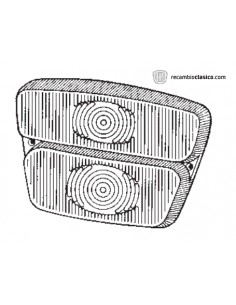 Comprar Tulipa intermitente delantero en color en blanco con