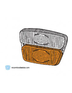 Comprar Tulipa intermitente delantero color ambar con luz de