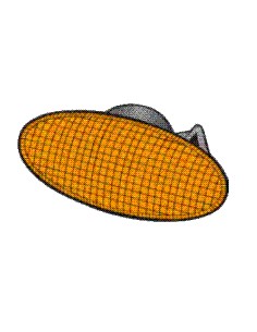 Comprar Piloto lateral intermitente en color ámbar NISSAN