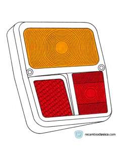 Comprar Tulipa trasera SIMCA 1000 derecha online