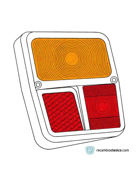 Comprar Tulipa trasera SIMCA 1000 derecha online