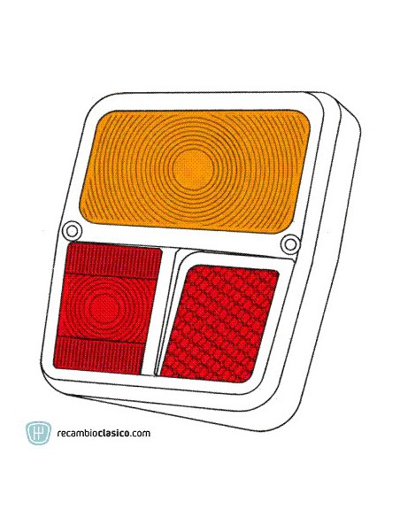 Comprar Tulipa trasera SIMCA 1000 izquierda online