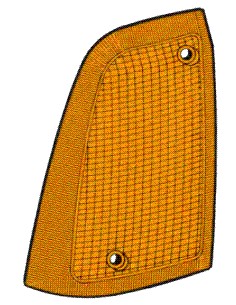 Tulipa intermitente delantera derecha ámbar CHRYSLER 150 2