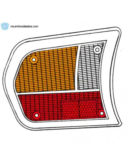 Comprar Tulipa trasera PEUGEOT 504 izquierda online
