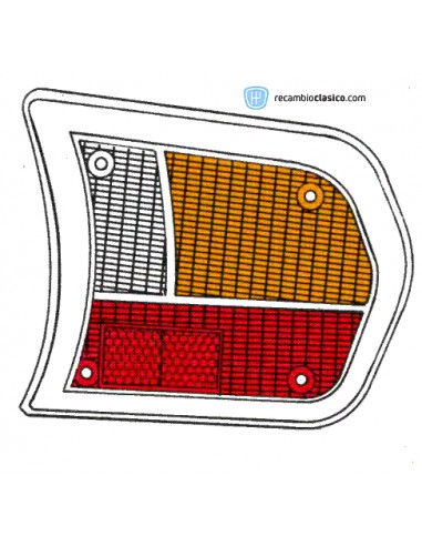 Comprar Tulipa trasera PEUGEOT 504 derecha online