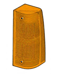 Comprar Tulipa delantera intermitente en color ámbar lado