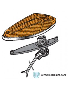 Comprar Tulipa lateral intermitente en color ámbar OPEL VARI