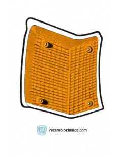 Comprar Tulipa delantera intermitente en color ámbar lado 2