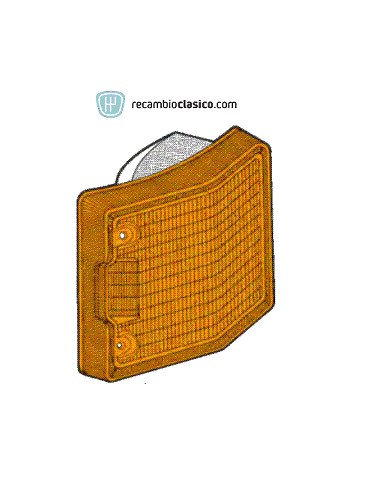 Piloto intermitente delantero derecho Volkswagen Transporter T3 251953142 251953142A 251953056