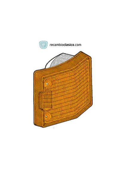 Piloto intermitente delantero derecho Volkswagen Transporter T3 251953142 251953142A 251953056