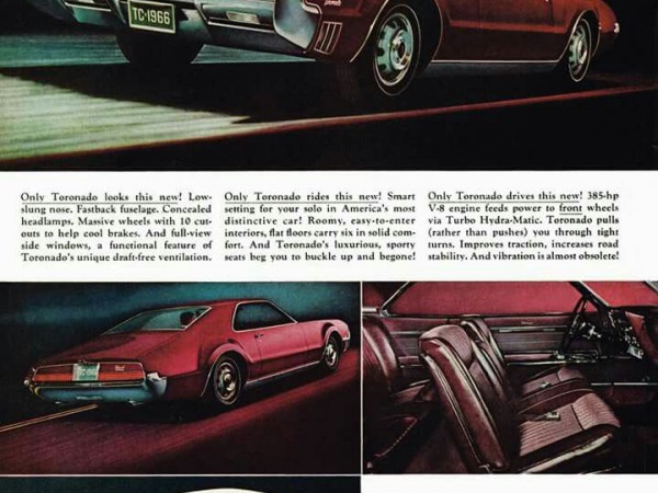 Oldsmobile Toronado: Un coupé fuera de serie